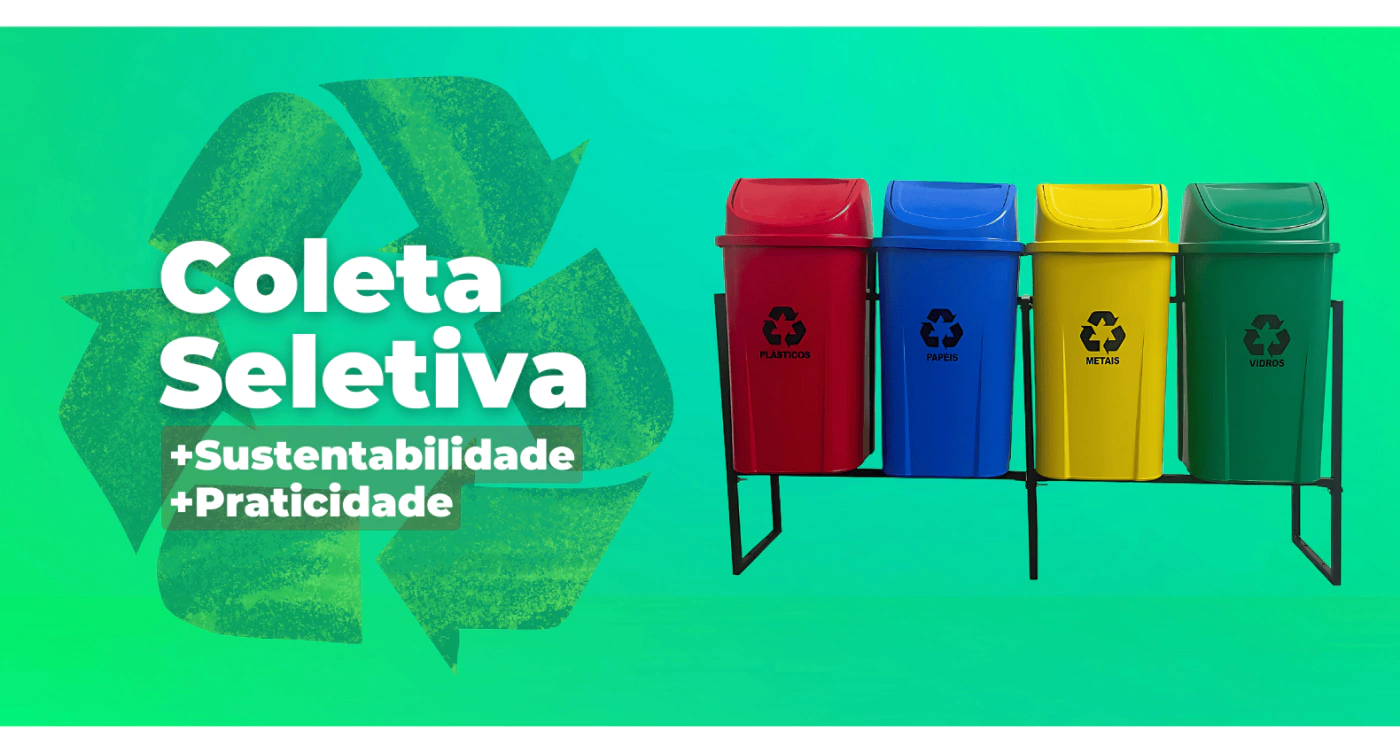 Lixeiras para Coleta Seletiva